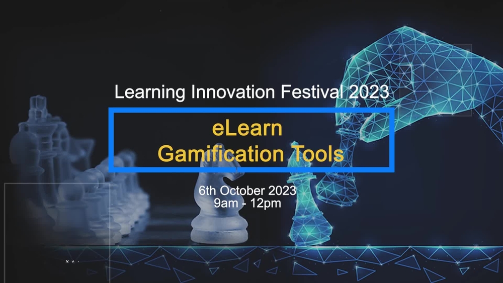 Learning Innovation Festival 2023 - Gamification in eLearn