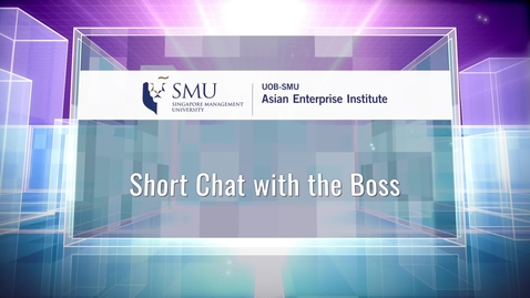 Thumbnail for entry Ep 36, Short Chat with the Boss | Domus Integration Pte Ltd