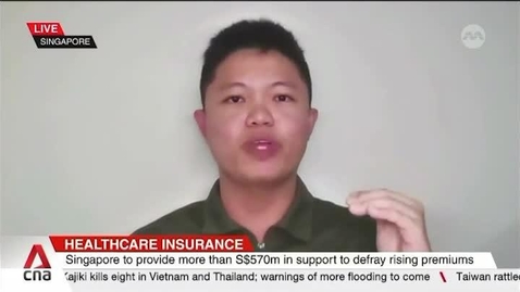 Thumbnail for Healthcare insurance Singapore to provide more than S$570m in support to defray rising premiums, CNA