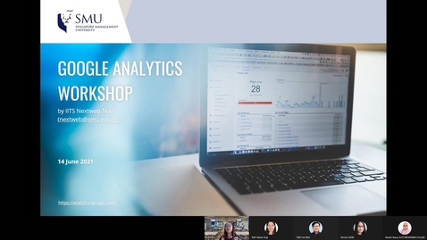 Thumbnail for Google Analytics Workshop (14 June, 10am)