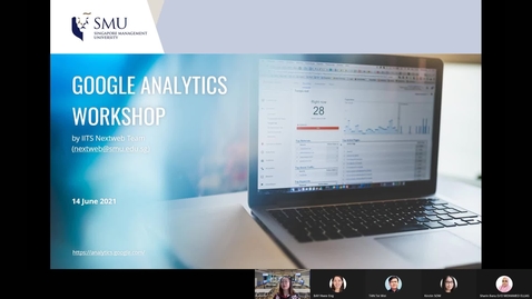 Thumbnail for entry Google Analytics Workshop (14 June, 10am)