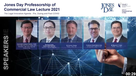 Thumbnail for (Webinar) Jones Day Professorship of Commercial Law Lecture 2021