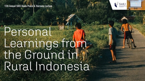 Thumbnail for Personal Learnings from the Ground in Rural Indonesia