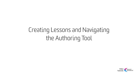 Thumbnail for entry Smart Sparrow Tutorials Part 2: Creating Lessons and Navigating Authoring Tool