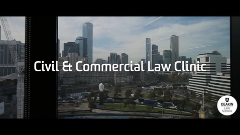 Thumbnail for entry Gaining real-world legal experience at Deakin’s Civil and Commercial Law Clinic