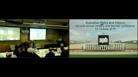 Thumbnail for entry Australian Policy and History Workshop Day 1 - Session 2: Bridging the Divide Between History &amp; Policy