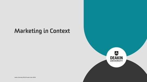 Thumbnail for entry MBA704 -Marketing in Context-Introduction-Paul Harrison