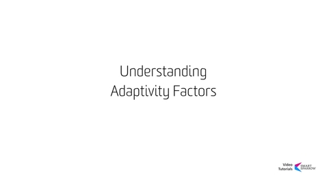 Thumbnail for entry Smart Sparrow Tutorials Part 6: Understanding Adaptivity Factors