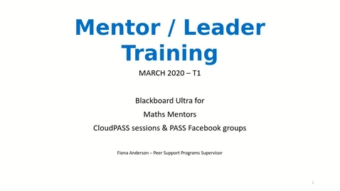 Thumbnail for entry T12020 CloudPASS and Facebook Training