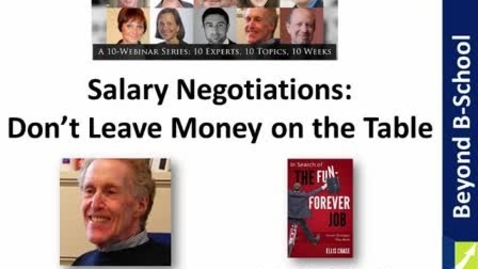 Thumbnail for entry Salary Negotiations: Don’t Leave Money on the Table