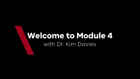 Thumbnail for entry DET PLP Module 4: Video 1 - Welcome to Module 4