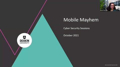 Thumbnail for entry Webinar 9: Mobile Mayhem