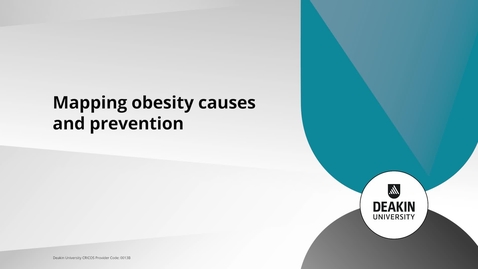 Thumbnail for entry Mapping obesity causes and prevention