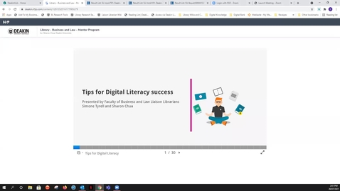 Thumbnail for entry Tips for Digital Literacy Success