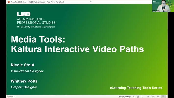Kaltura Interactive Video Paths