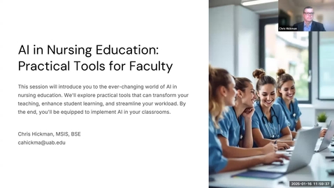 Thumbnail for AI in Nursing Education