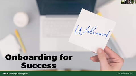 Thumbnail for Onboarding for Success