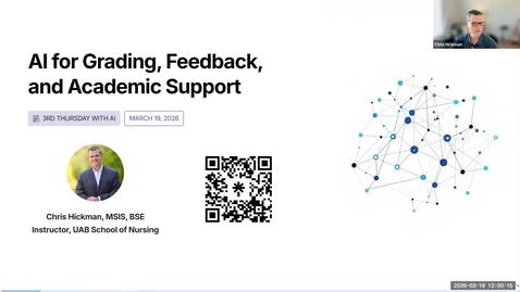 Thumbnail for AI for Grading, Feedback, and Academic Support