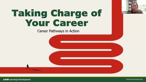 Thumbnail for Taking Charge of Your Career