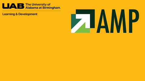 Thumbnail for AMP: Engage to Excel