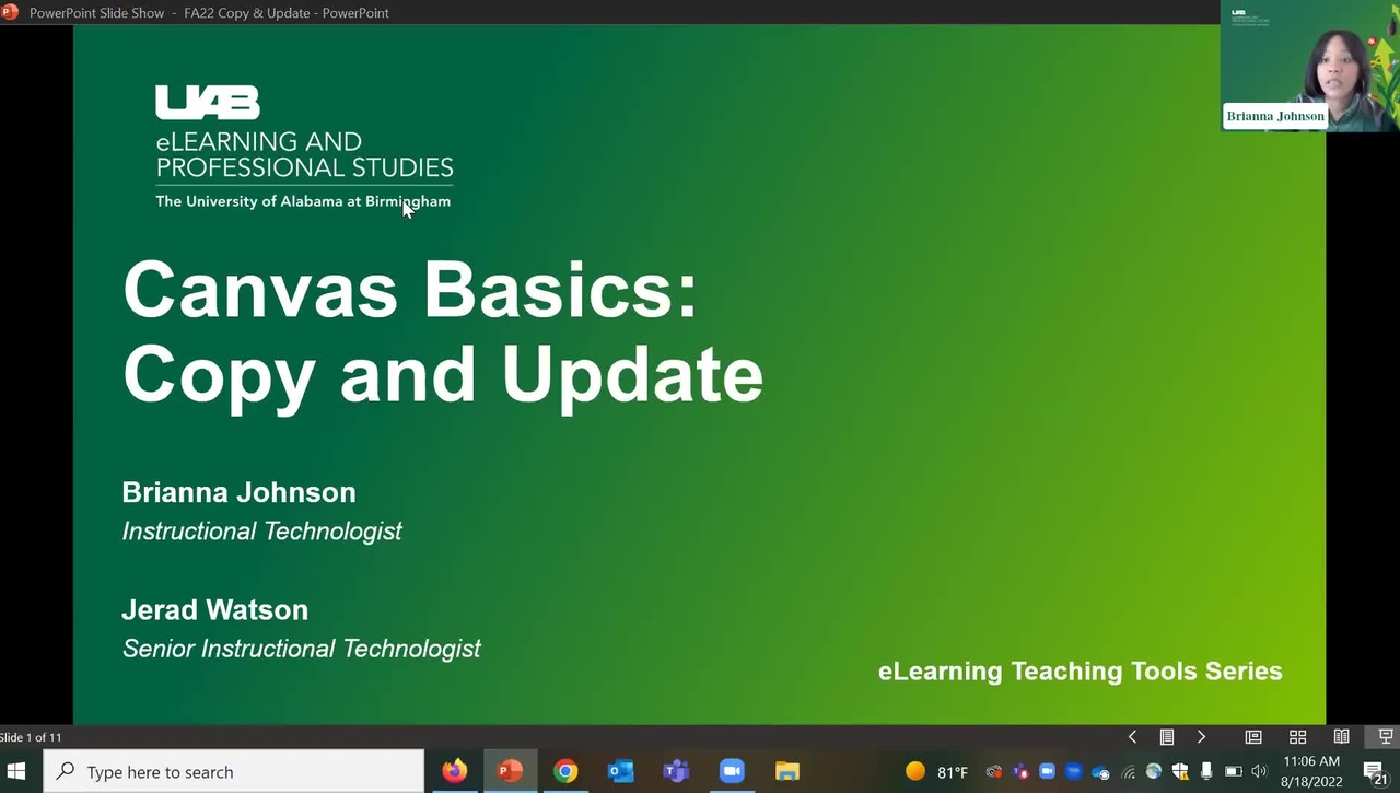 The University of Alabama at Birmingham