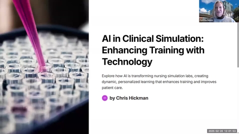 Thumbnail for AI in Clinical Simulation