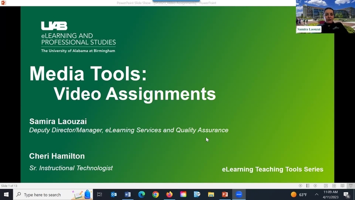 Video Assignments