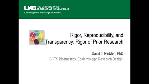 Thumbnail for Rigor of Prior Research