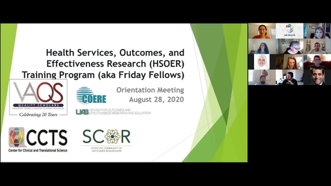 Thumbnail for Friday Fellows Orientation