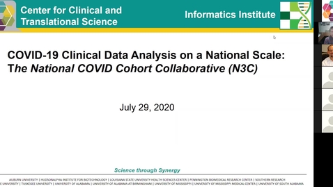 Thumbnail for entry N3C: COVID-19 Clinical Data Analysis on a National Scale