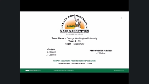 Thumbnail for Team 13 - George Washington University (partial)