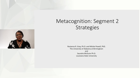 Thumbnail for Metacognition 2