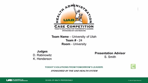 Thumbnail for Team 24- University of Utah