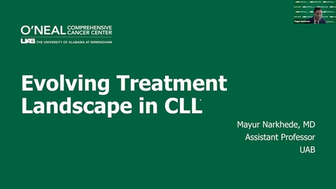 Thumbnail for Evolving Treatment  Landscapein CLL