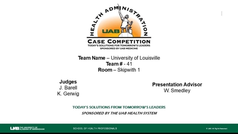 Thumbnail for Team 41- University of Louisville