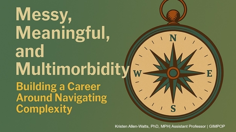 Thumbnail for &quot;Career Journey&quot; presented by Dr. Kristen Allen-Watts