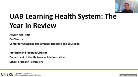 Thumbnail for entry UAB Learning Health System the Year in Review