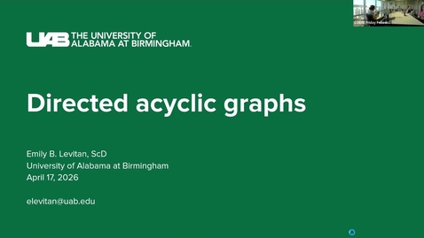 Thumbnail for "Directed Acyclic Graphs" by Dr. Emily Levitan