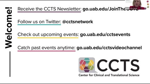 Thumbnail for entry CCTS Lunch and Learn - December 2021