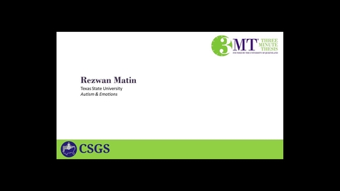 Thumbnail for 3MT_UniversityFinal_RezwanMatinTXST2020_1.27.2021