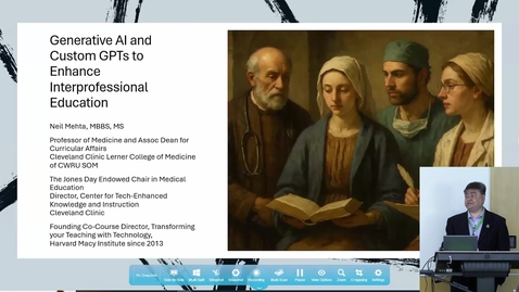 Thumbnail for Generative AI and Custom GPTs To Enhance Interprofessional Education _OIPC Keynote