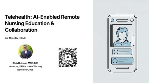 Thumbnail for Telehealth: AI-Enabled Remote Nursing Education &amp; Collaboration