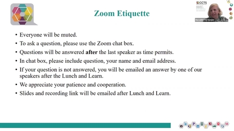 Thumbnail for CCTS Lunch and Learn - April 2022