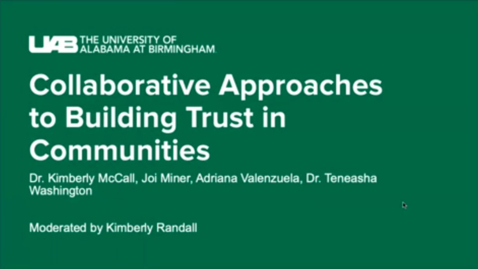 Thumbnail for CEI Perspectives: Collaborative Approaches to Building Trust in Communities