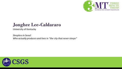 Thumbnail for 3MT_Jonghee Lee-Caldararo