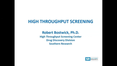Thumbnail for entry High Throughput Screening