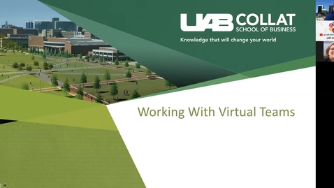 Thumbnail for Working with Virtual Teams