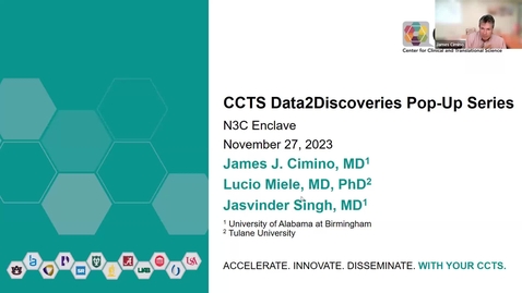 Thumbnail for entry National COVID Cohort Collaborative (N3C) - Data2Discovery Gateway Special Interest Groups