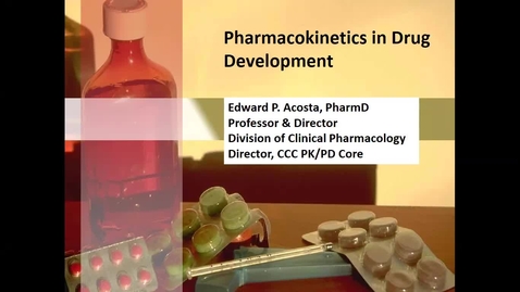 Thumbnail for entry Pharmacokinetics in Drug Development