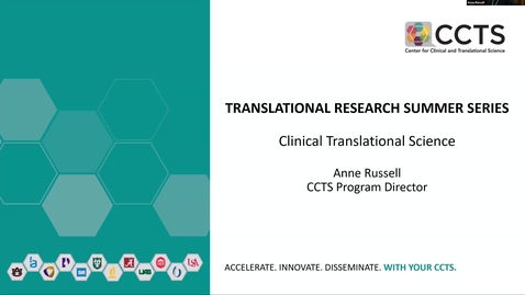 Thumbnail for 2025 Translational Research Summer Series - Session 1